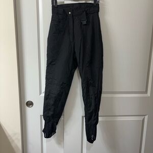 Sportina Snow Ski Pants ~ Women's Size 8 ~ Black